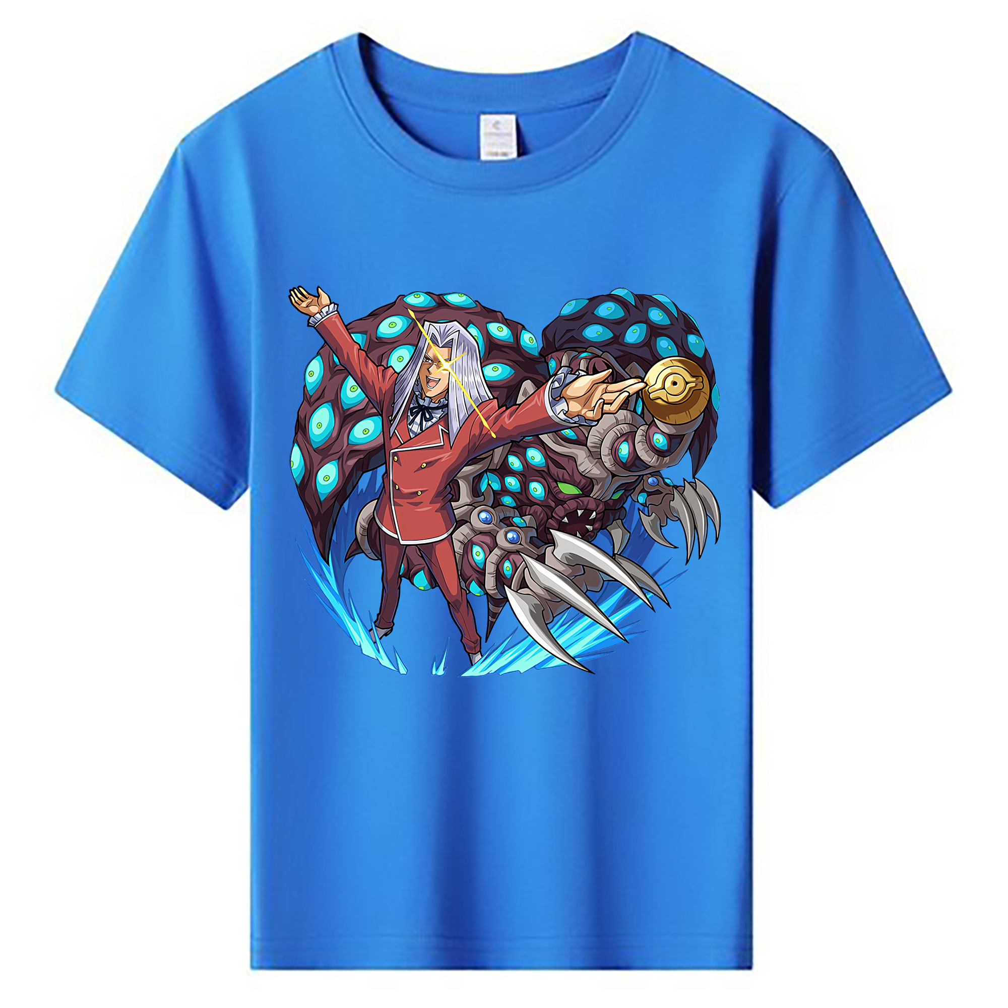 （画像用） 遊☆戯☆王 Yu-Gi-Oh! 綿100％キッズTシャツ（フロントプリント）